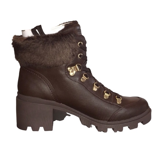 GBG Guess Lace Up Boots Size 9.5M Brand New - Picture 5 of 9